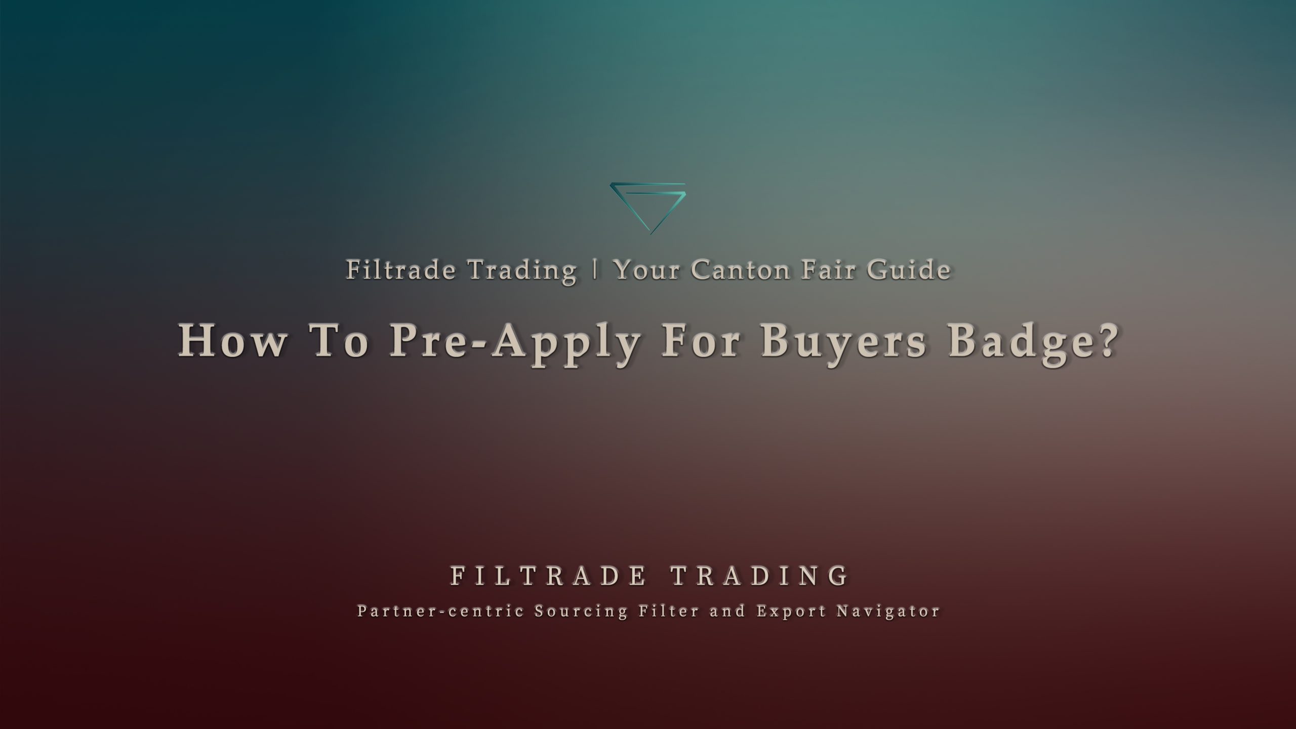 [Banner @ Filtrade Trading] How To Pre-Apply For Buyers Badge