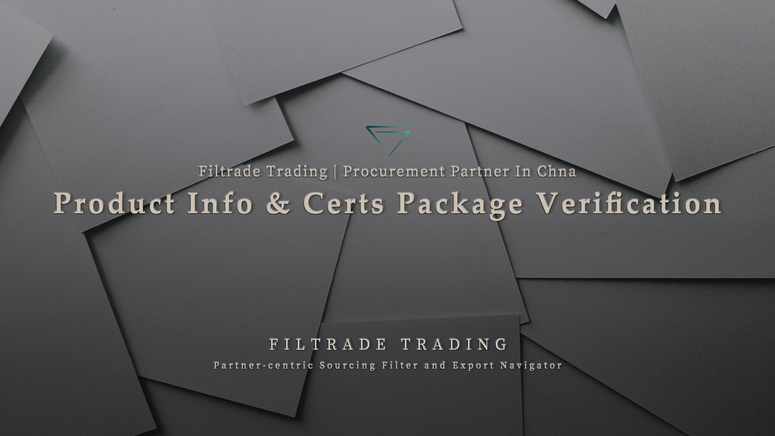 [Banner @ Filtrade Trading] Product Info & Certs Package Verification